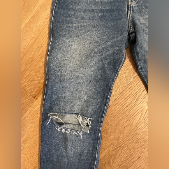 Frame le original triple needle straight high rise jeans - Picture 10 of 11